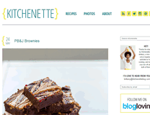 Tablet Screenshot of kitchenetteblog.com
